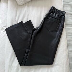 Aritzia Wilfred Faux Leather Pants